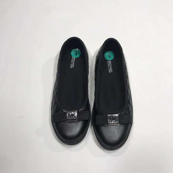 Michael Kors Shoes 'CaliTracie’ Quilted Flats Ballet US 4 Black - Picture 4 of 12